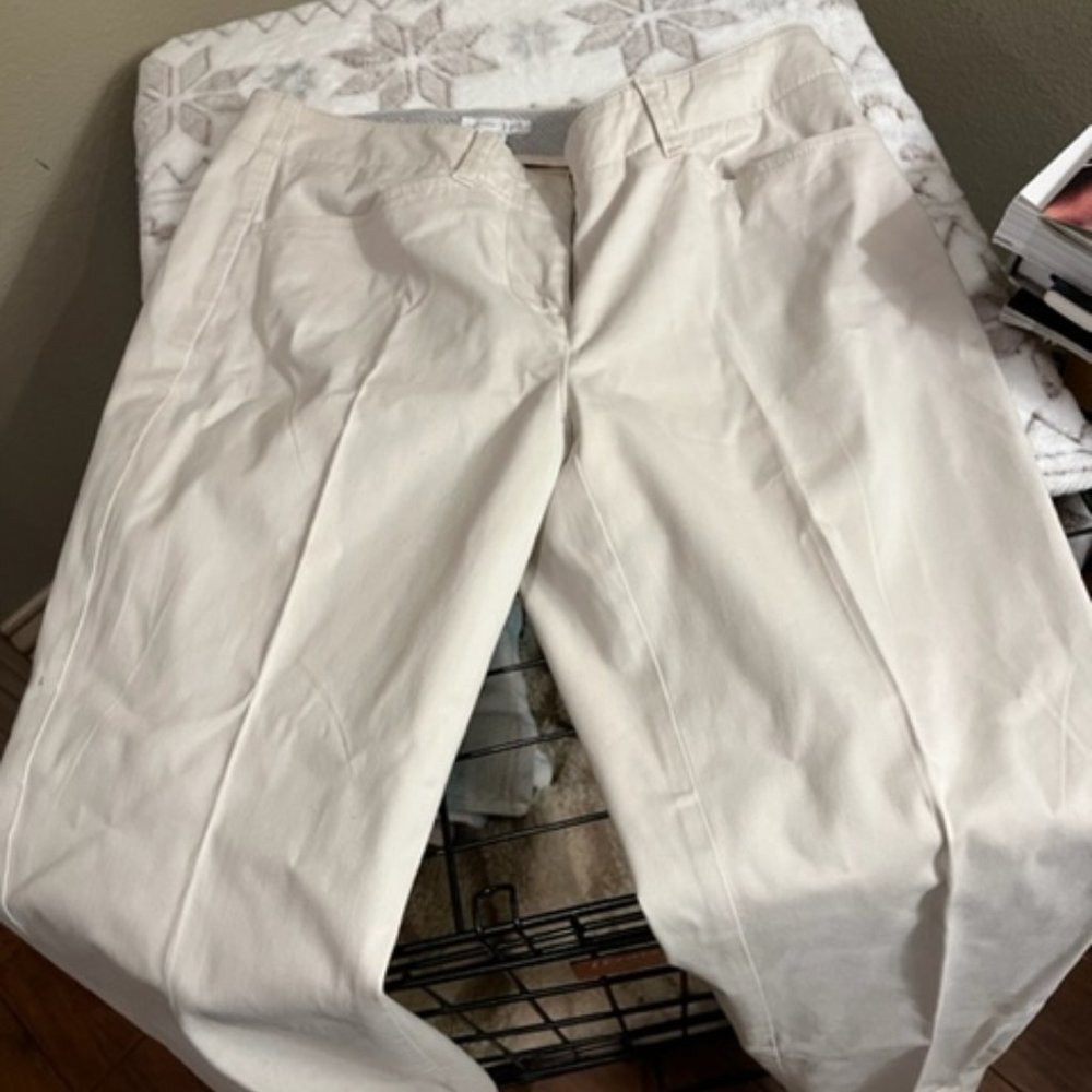 J Jill light beige live in Chinos 2P
